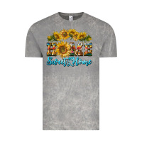 Cloud Rock home sweet home sunflower Vintage Tee - BarkalooDesign