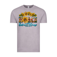 Vintage Zinc home sweet home sunflower Vintage Tee - BarkalooDesign