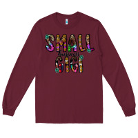 Burgundy small business gİgi Long Sleeve Tee - CowhideDigitalArt