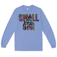 Colony Blue small business gİgi Long Sleeve Tee - CowhideDigitalArt