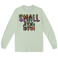 Matcha small business gİgi Long Sleeve Tee - CowhideDigitalArt