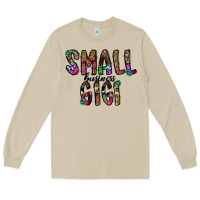 Mushroom small business gİgi Long Sleeve Tee - CowhideDigitalArt