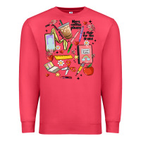 Cardinal can't talk right now doing teacher stuff Premium Sweatshirt - MaliasSmallBusiness