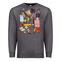 Charcoal Heather can't talk right now doing teacher stuff Premium Sweatshirt - MaliasSmallBusiness