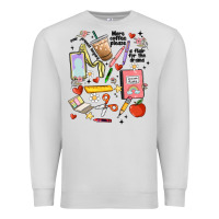 Dove Grey can't talk right now doing teacher stuff Premium Sweatshirt - MaliasSmallBusiness