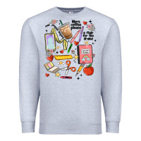 Heather Grey can't talk right now doing teacher stuff Premium Sweatshirt - MaliasSmallBusiness