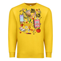 Lemon can't talk right now doing teacher stuff Premium Sweatshirt - MaliasSmallBusiness