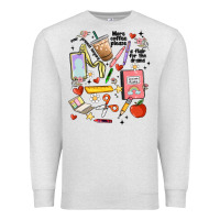 Oatmeal Heather can't talk right now doing teacher stuff Premium Sweatshirt - MaliasSmallBusiness
