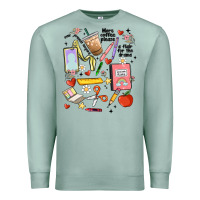 Seafoam can't talk right now doing teacher stuff Premium Sweatshirt - MaliasSmallBusiness