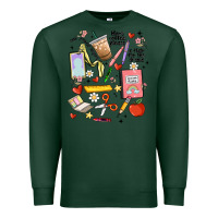 Sports Green can't talk right now doing teacher stuff Premium Sweatshirt - MaliasSmallBusiness