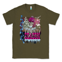 Army Green freezing season skeleton Classic Tee - FaDigitalArtStudio