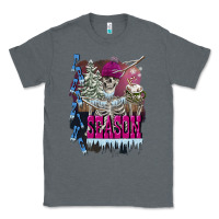 Charcoal Heather freezing season skeleton Classic Tee - FaDigitalArtStudio
