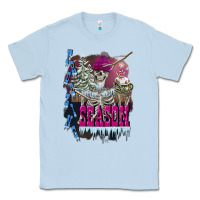 Dusty Blue freezing season skeleton Classic Tee - FaDigitalArtStudio
