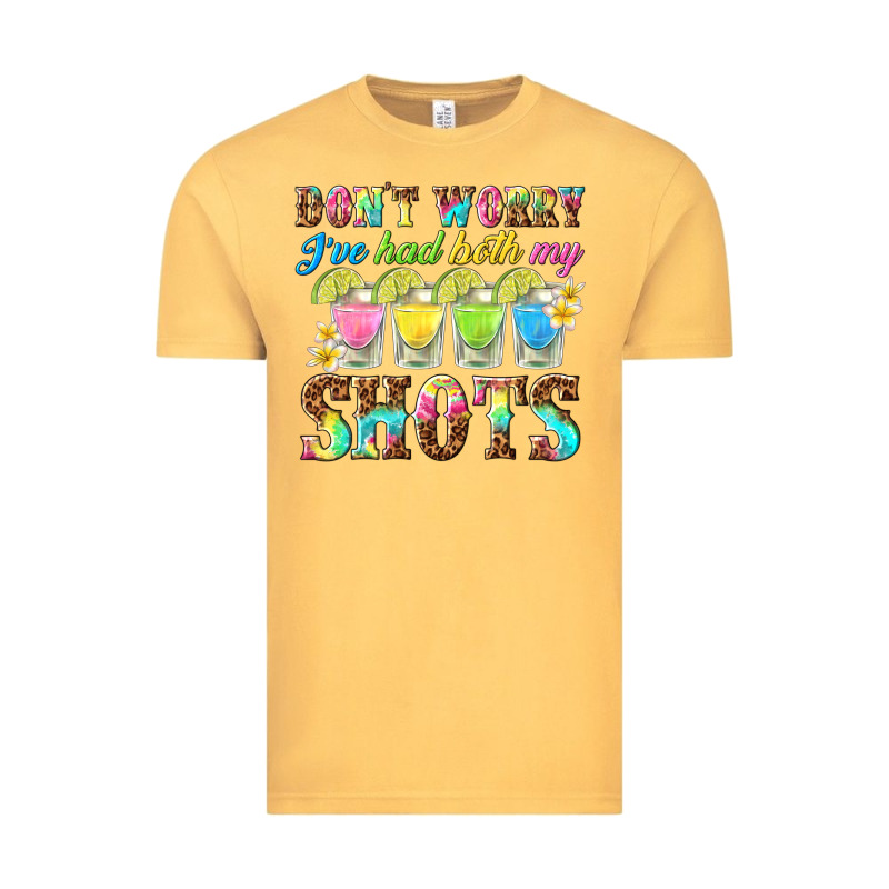 Dont Worry Ive Had Both My Shots Vintage Tee by texasbilliewilder | Teevron
