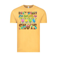 Vintage Mustard dont worry ive had both my shots Vintage Tee - texasbilliewilder