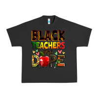 Pigment Black black teachers are dope Urban Heavy Tee - Zillion Design Studio