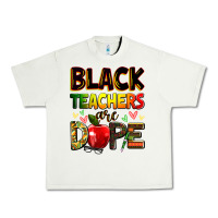 Pistachio black teachers are dope Urban Heavy Tee - Zillion Design Studio