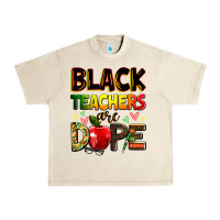 Sandshell black teachers are dope Urban Heavy Tee - Zillion Design Studio