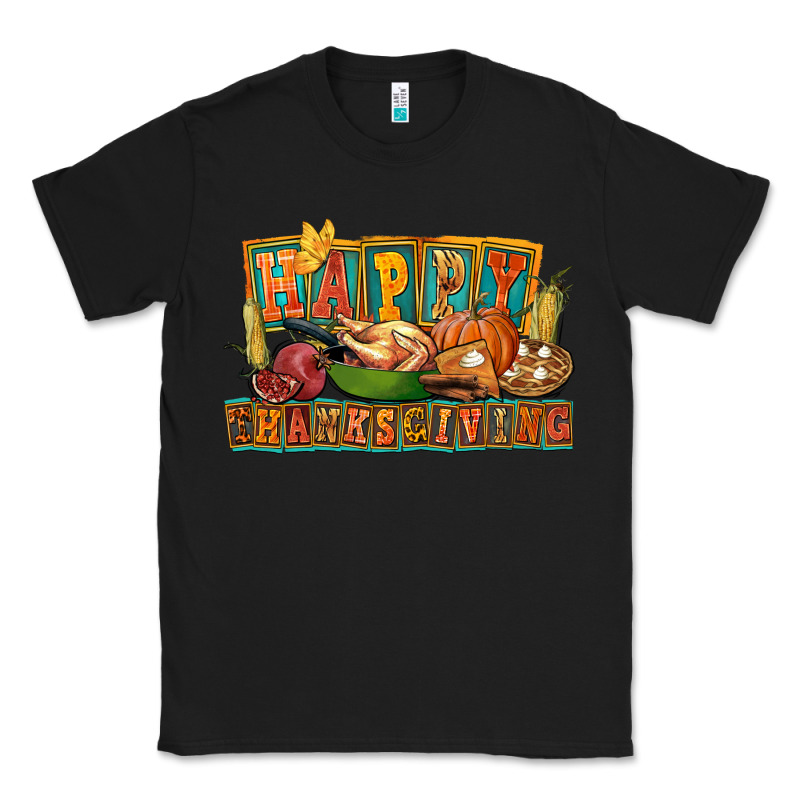 Happy Thanksgiving Classic Tee by FaDigitalArtStudio | Teevron
