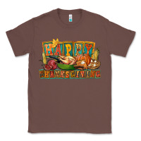 Chestnut happy thanksgiving Classic Tee - FaDigitalArtStudio