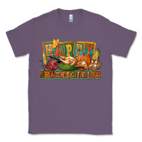 Lavender happy thanksgiving Classic Tee - FaDigitalArtStudio
