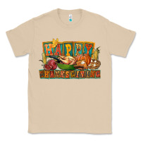 Mushroom happy thanksgiving Classic Tee - FaDigitalArtStudio