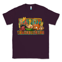 Plum happy thanksgiving Classic Tee - FaDigitalArtStudio