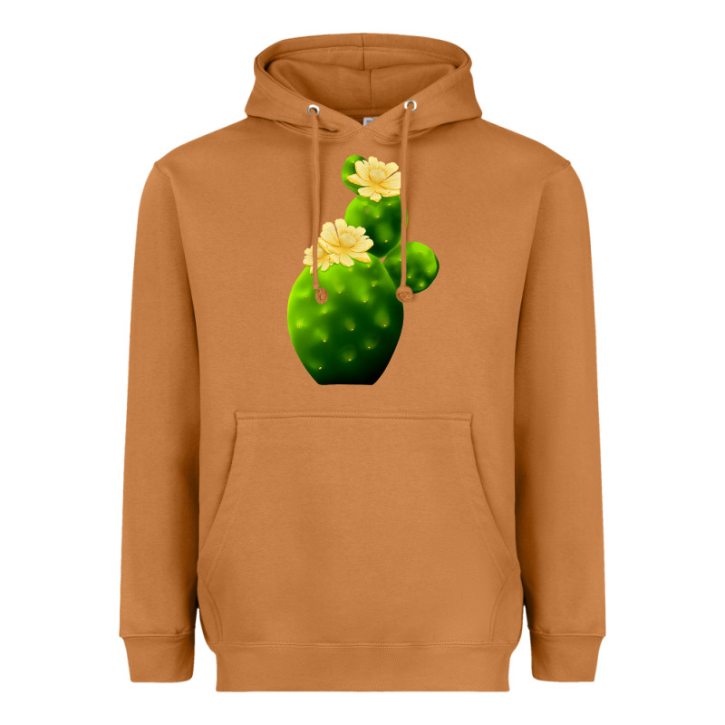 Texas Cactus Heavyweight Hoodie by LillyAllenDesigns | Teevron