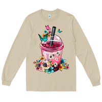 Mushroom mexican day of the dead skulls coffee cup Long Sleeve Tee - FaDigitalArtStudio