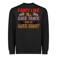 Black fancy like the race track on a date night Heavyweight Sweatshirt - texasbilliewilder