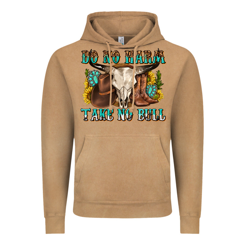 Do No Harm Take No Bull Western Vintage Hoodie by texasbilliewilder | Teevron
