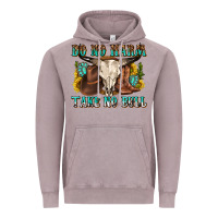 Vintage Zinc do no harm take no bull western Vintage Hoodie - texasbilliewilder