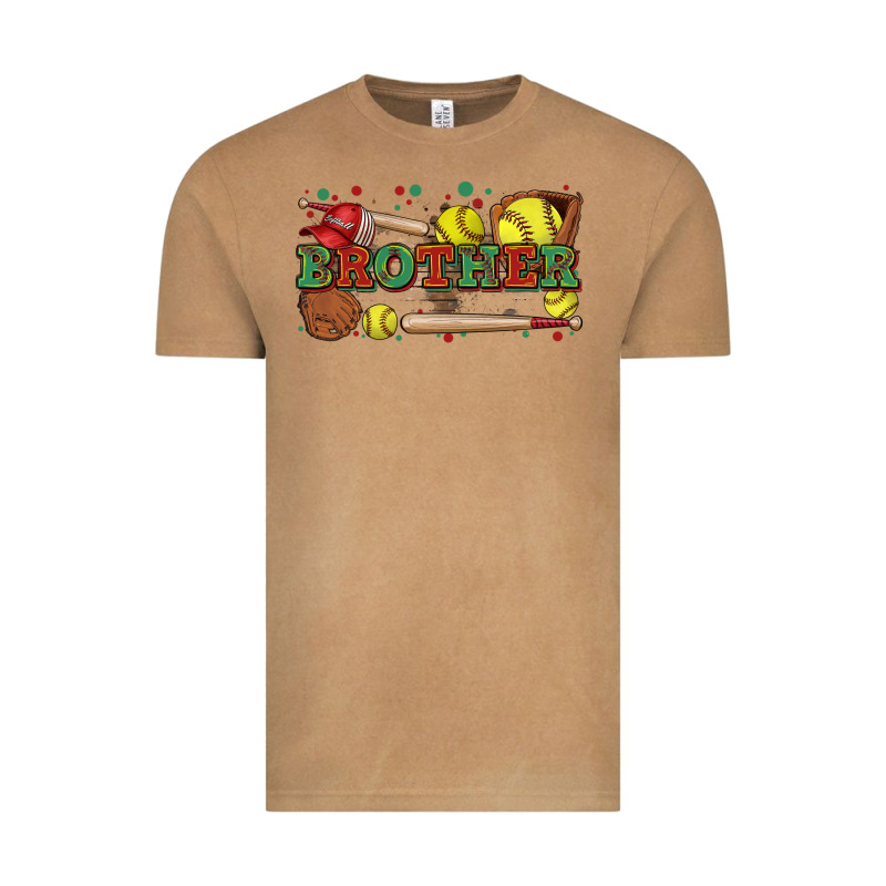 Brother Softball Vintage Tee by Zillion Design Studio | Teevron