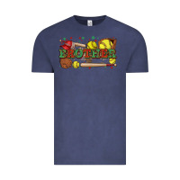 Vintage Denim brother softball Vintage Tee - Zillion Design Studio