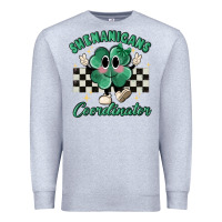 Heather Grey shenanigans coordinator Premium Sweatshirt - MaliasSmallBusiness