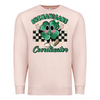 Pale Pink shenanigans coordinator Premium Sweatshirt - MaliasSmallBusiness