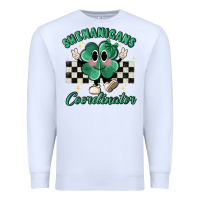 White shenanigans coordinator Premium Sweatshirt - MaliasSmallBusiness