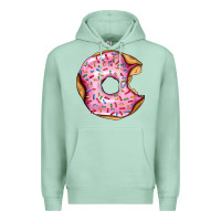 Seafoam pink strawberry donut Premium Hoodie - AdoDesignShop