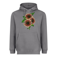 Storm strawberry blonde sunflower Heavyweight Hoodie - LillyAllenDesigns
