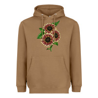 Toasted Coconut strawberry blonde sunflower Heavyweight Hoodie - LillyAllenDesigns