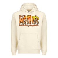 Sandshell this mama loves her pumpkins Premium Hoodie - MaliasSmallBusiness