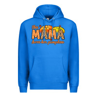 True Royal this mama loves her pumpkins Premium Hoodie - MaliasSmallBusiness