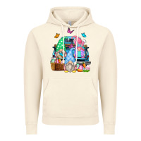 Vintage Artic easter farm truck Vintage Hoodie - Zillion Design Studio