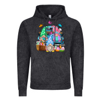 Vintage Black easter farm truck Vintage Hoodie - Zillion Design Studio