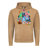 Vintage Camel easter farm truck Vintage Hoodie - Zillion Design Studio