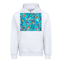 White humpback whale mousepad Urban Hoodie - BarkalooDesign