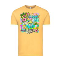 He Dont Love Me Like Tequila Does Vintage Tee | Teevron