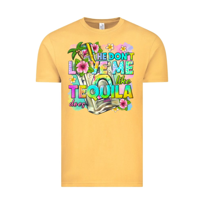 He Dont Love Me Like Tequila Does Vintage Tee by texasbilliewilder | Teevron