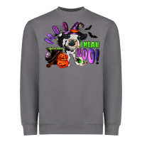 Storm Moo I Mean Boo Baby Cow Heavyweight Sweatshirt - RanaPortraitStore