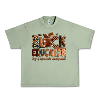 Oil Green black educator by popular demand Urban Heavy Tee - Zillion Design Studio